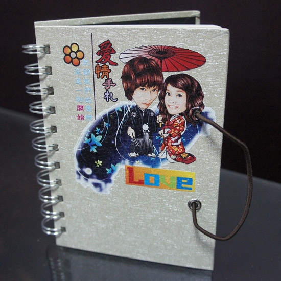 彩印個性筆記本-線圈筆記本(不含Q畫)